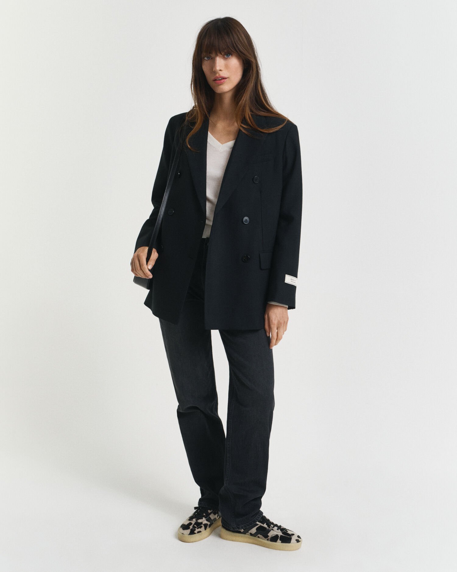 V-Neck Pullover aus extra feiner Merinowolle