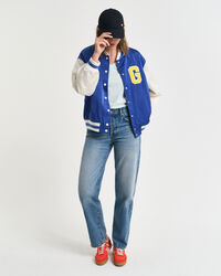 GANT Varsity Jacket aus Satin mit G-Badge