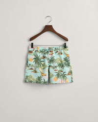 Teen Boys Hawaiian Print Badeshorts