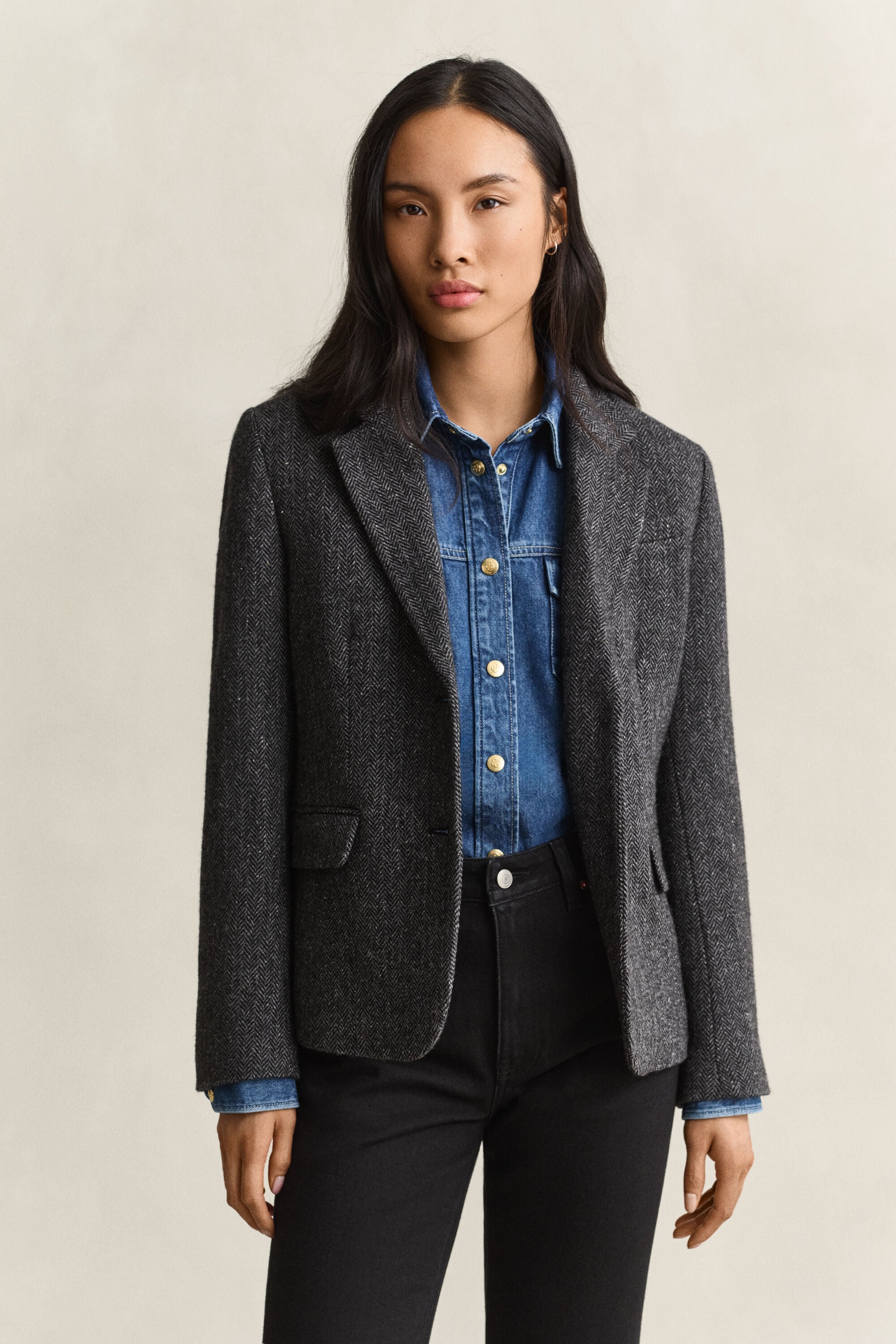 Herringbone Blazer