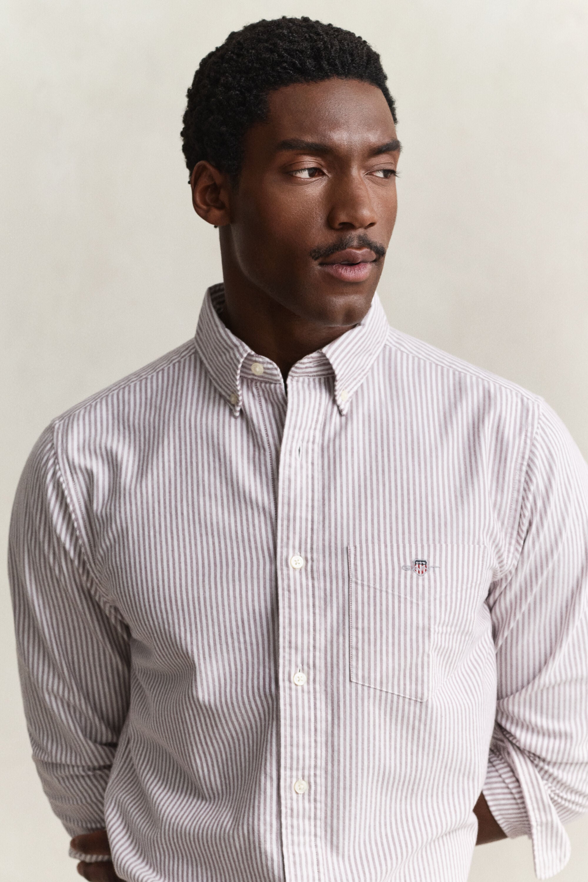 Classic Regular Fit Oxford-Hemd mit Streifen