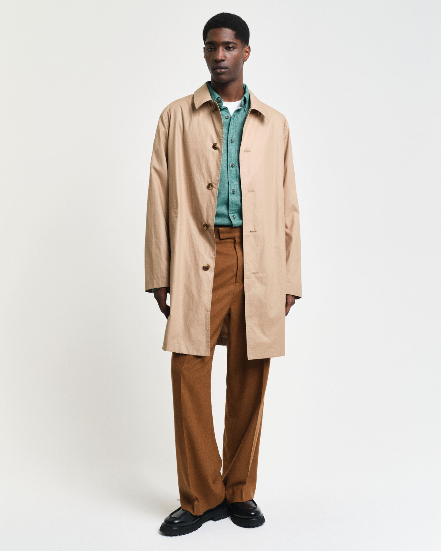 Kurzmantel aus Baumwolle