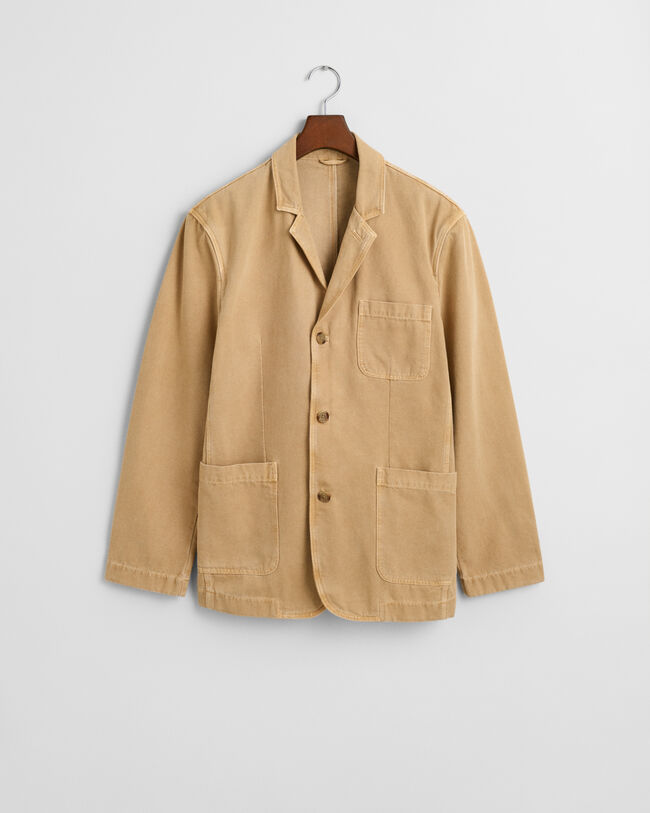 Relaxed Fit Sakko aus Canvas