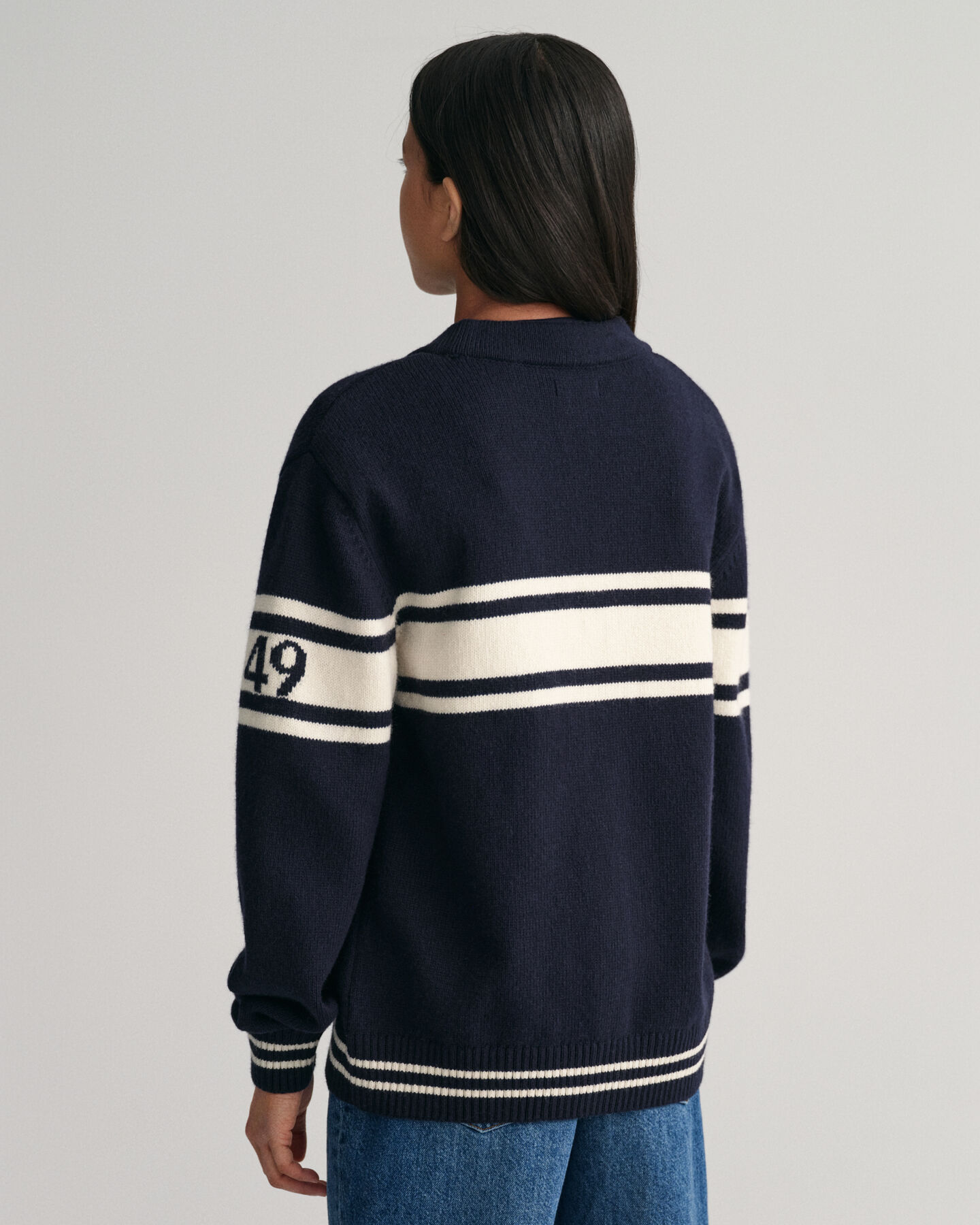 Teen Girls GANT Varsity Strickjacke