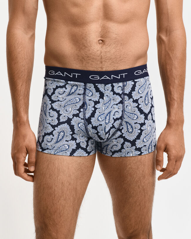 3er-Pack Boxershorts mit Paisley-Print