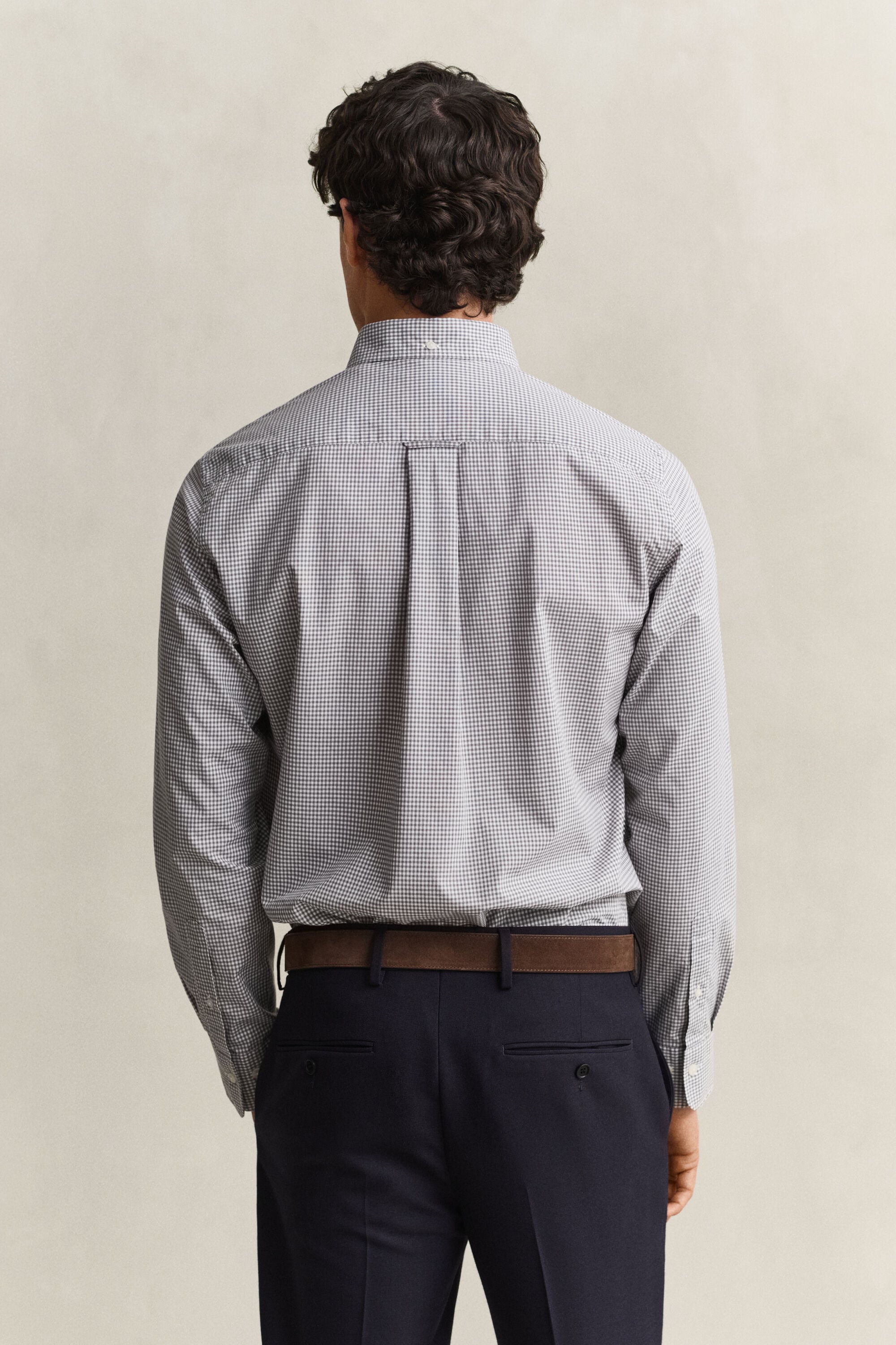 Gingham Classic Popeline Hemd