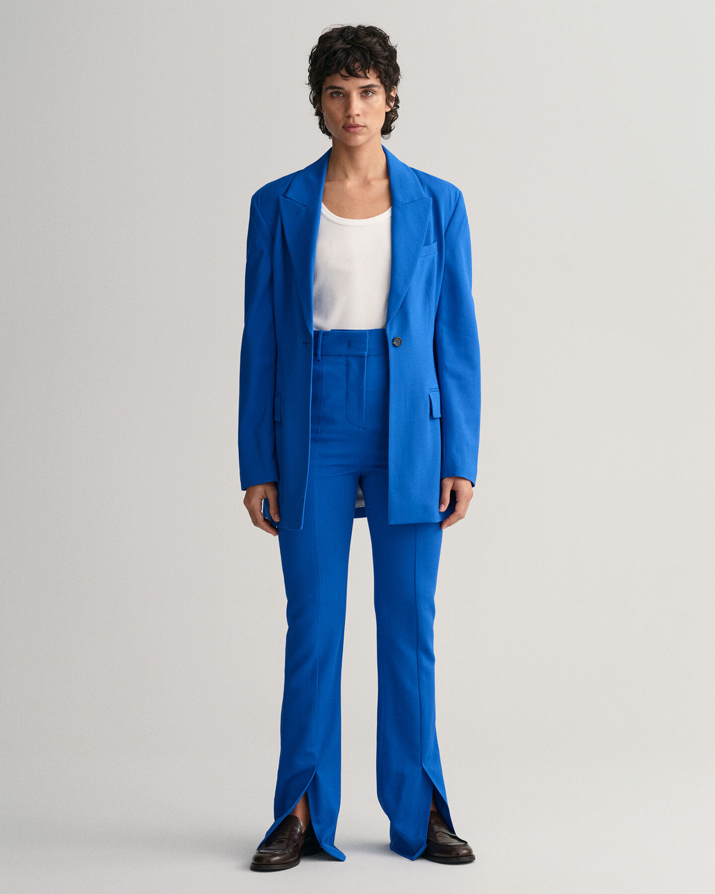 Anzughose mit geradem Bein