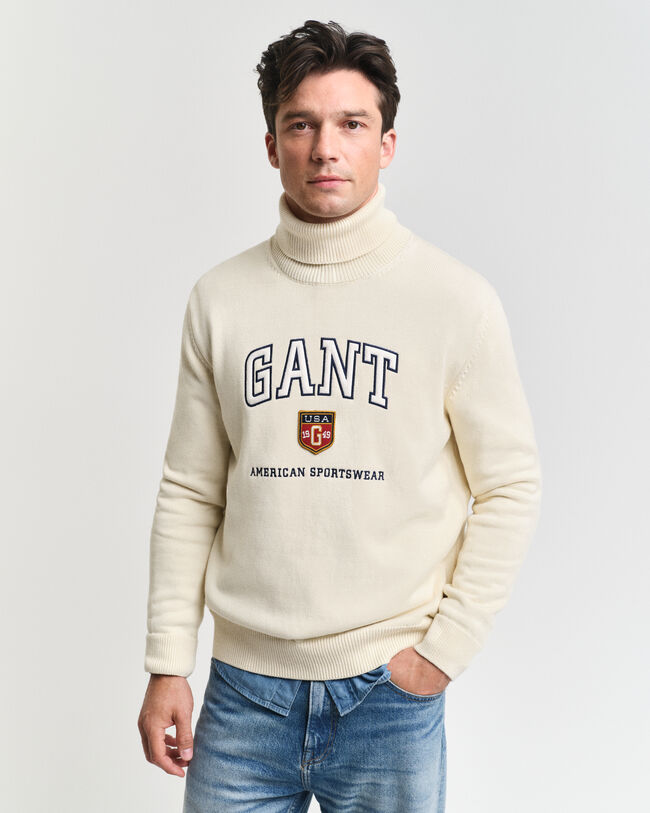 GANT Graphic Rollkragenpullover