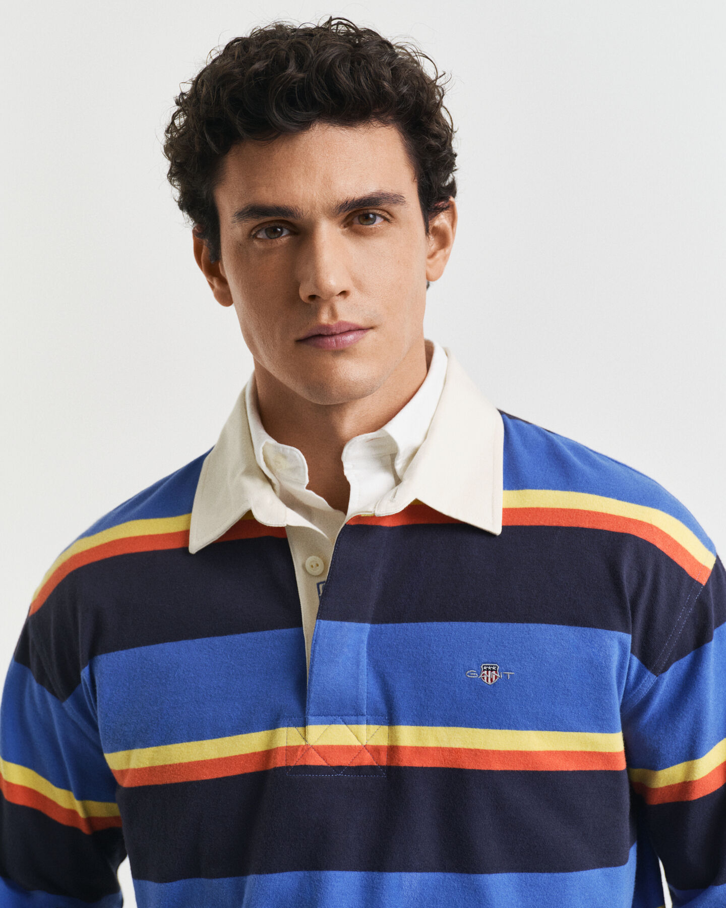 Heavy Rugger mit bunten Streifen