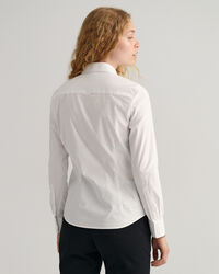 Stretch Oxford-Bluse