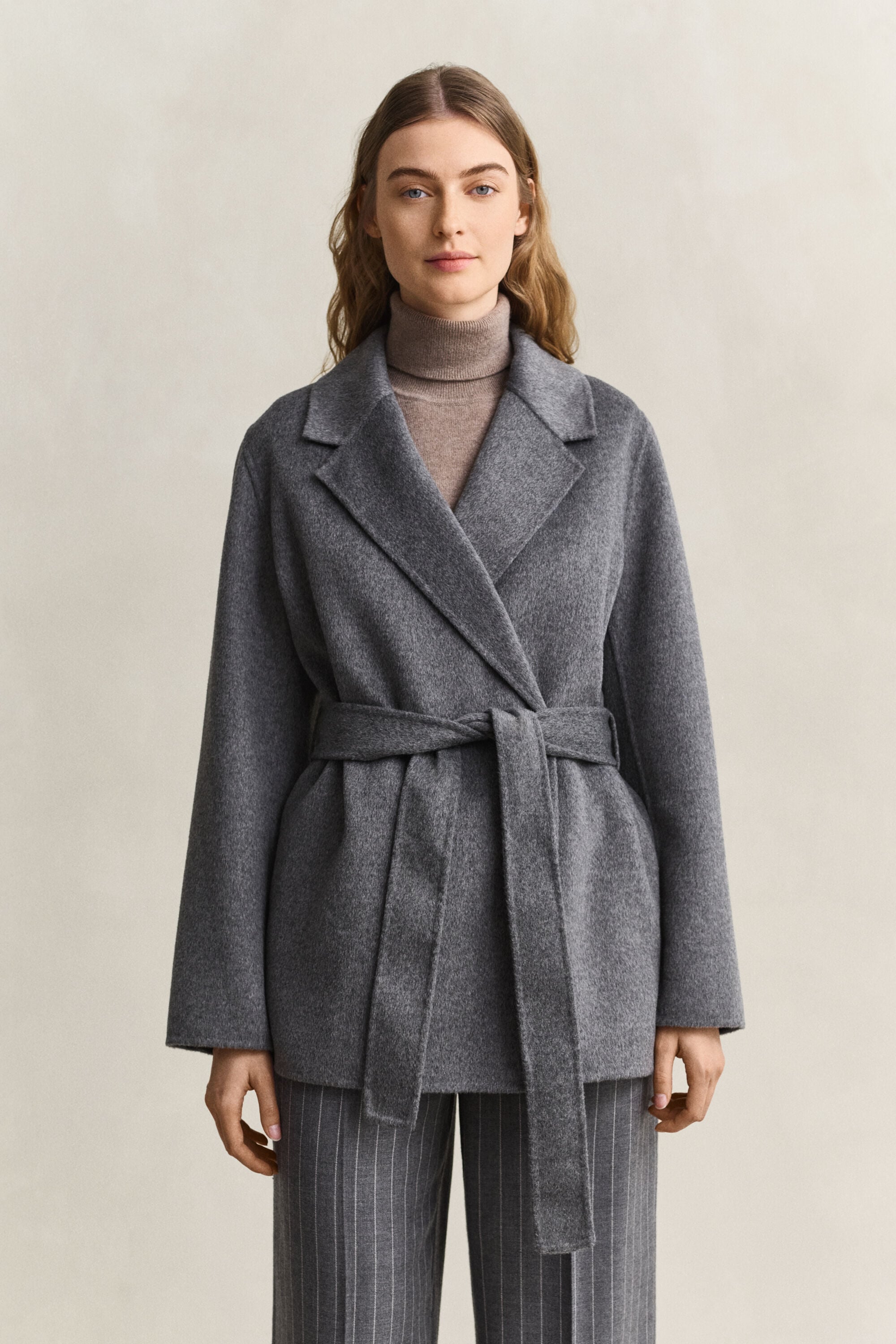 Handstitched Belted Jacket