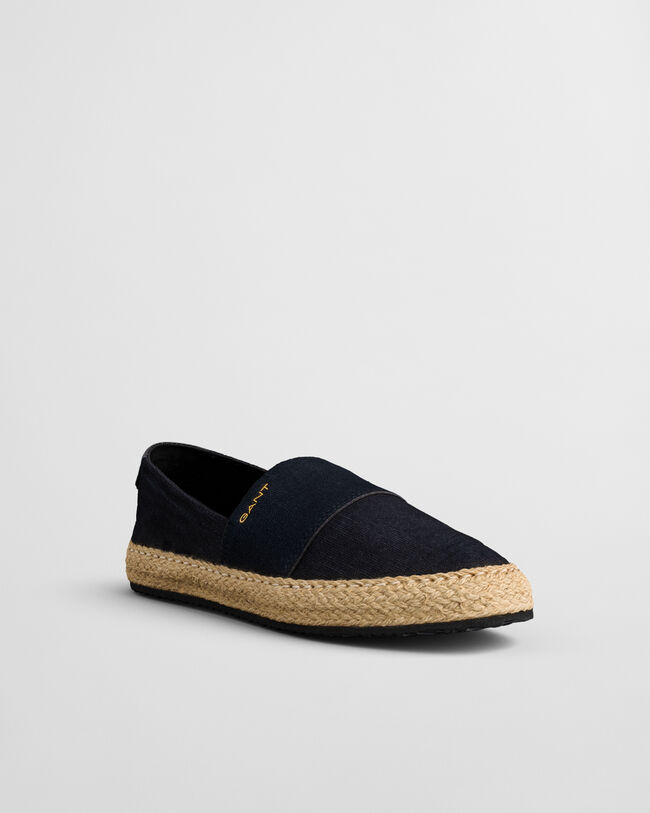 Raffiaville Espadrille aus Leinen