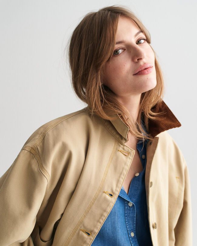 Gewaschene Workwear Jacke