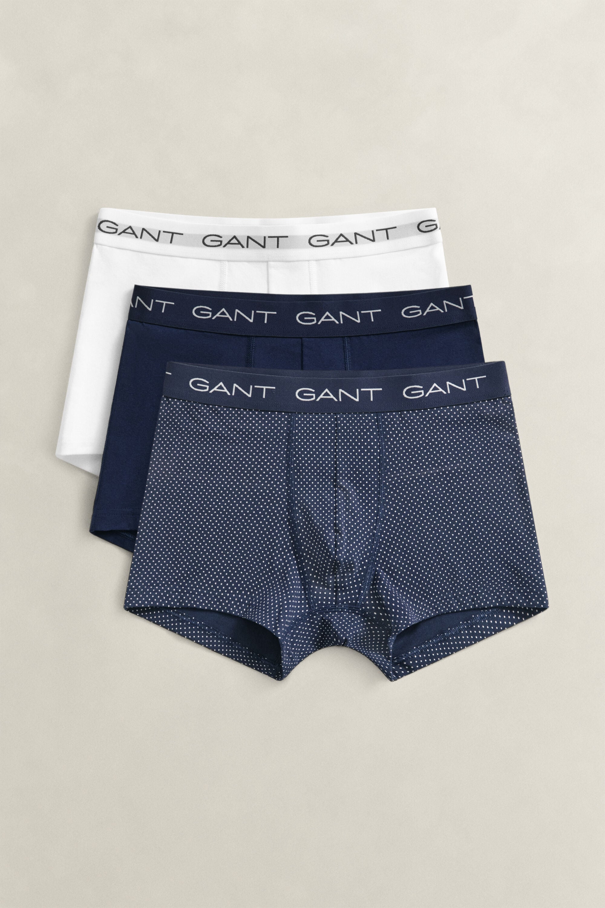 3-Pack Dot Print Trunks