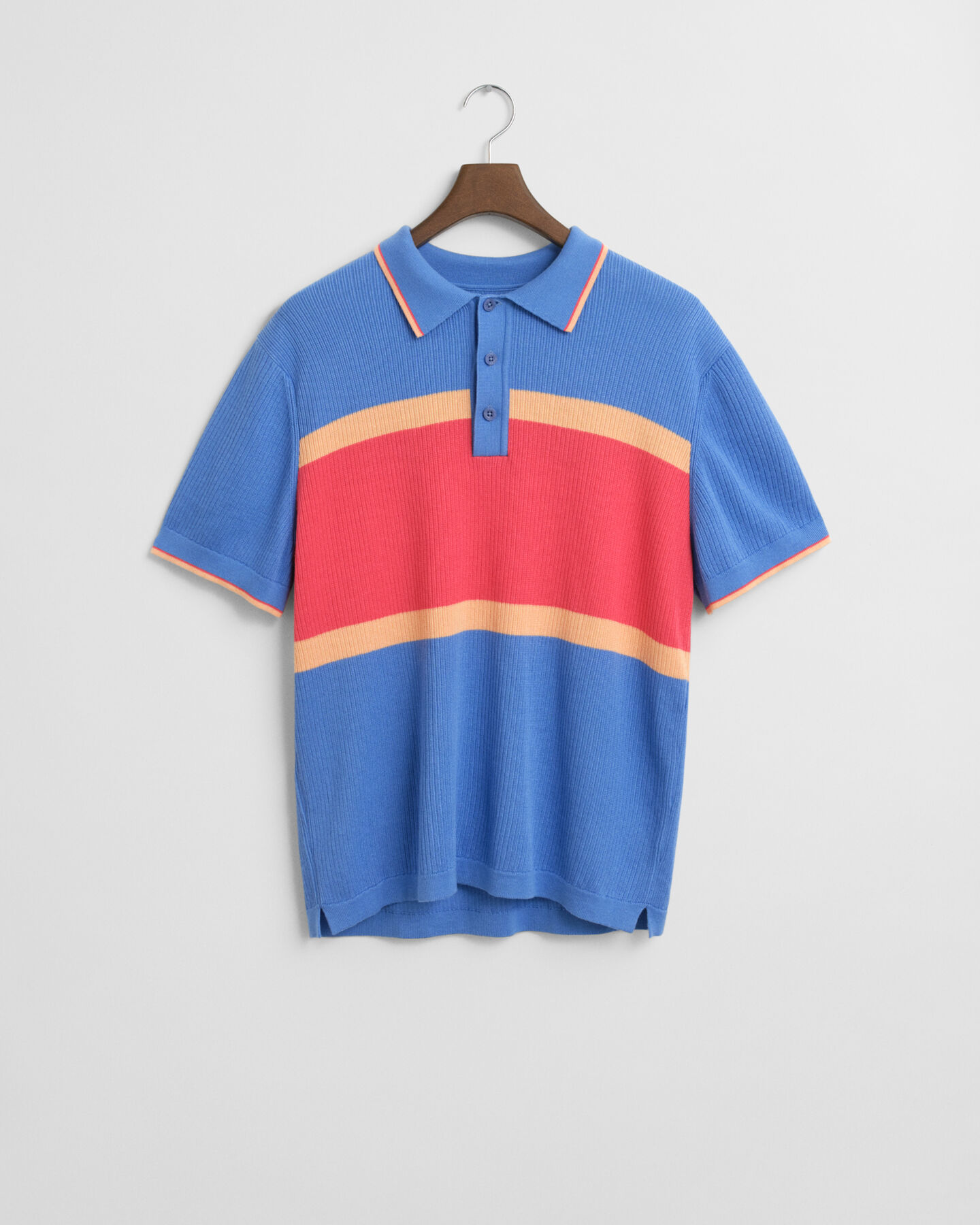 Color Blocked Poloshirt