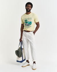 GANT USA Sailing Print Graphic T-Shirt