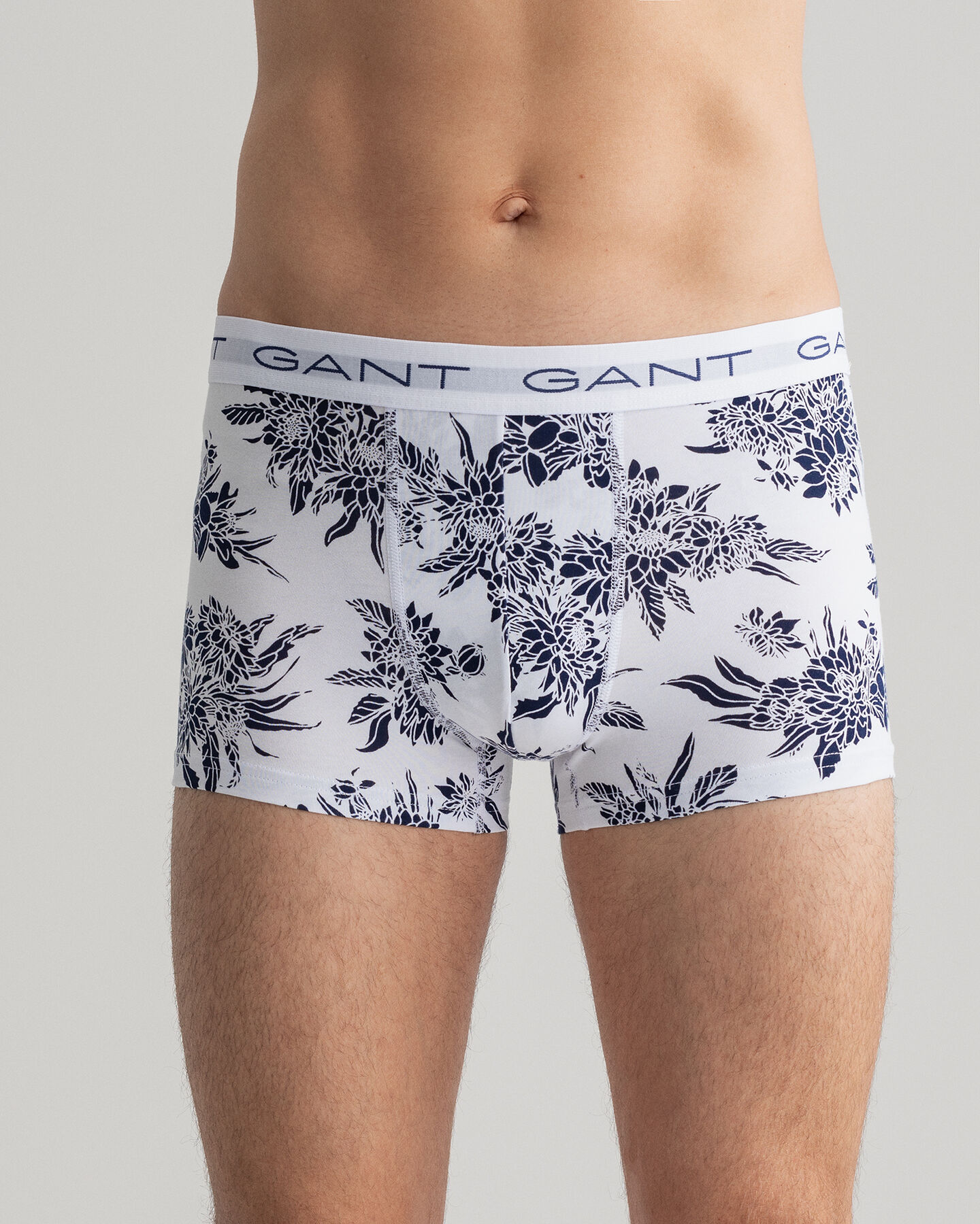 3er-Pack Boxershorts mit Dahlien-Print