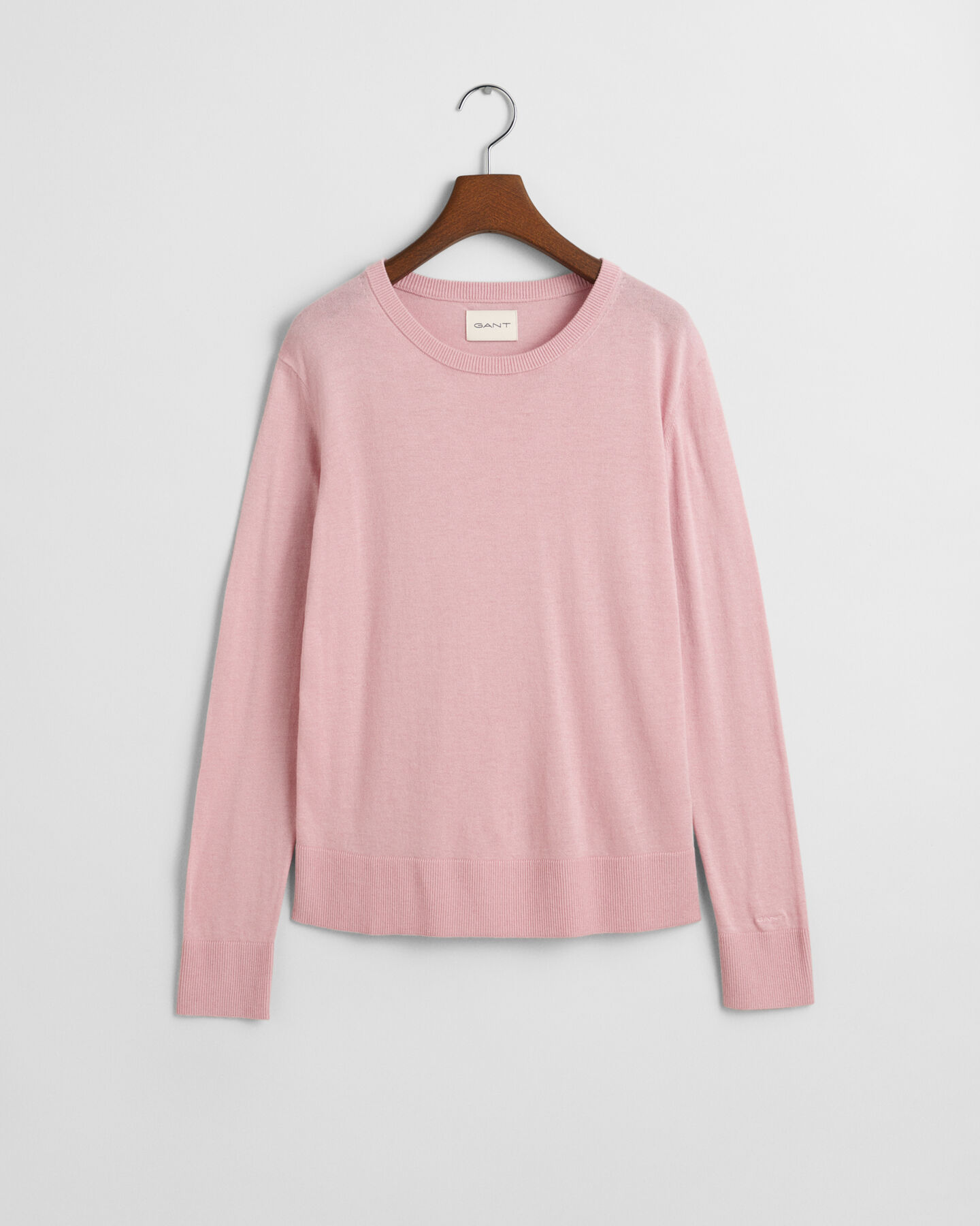 Feinstrick Rundhalspullover