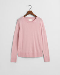 Feinstrick Rundhalspullover