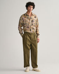 Oversized Paisley Lyocell Hemd