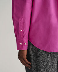 Relaxed Fit Baumwoll Seiden Hemd