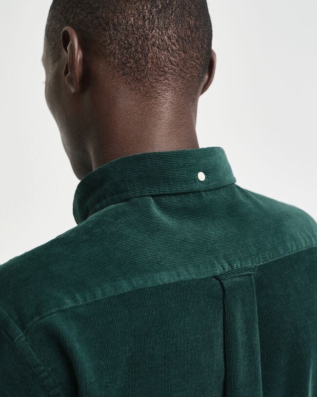 Regular Fit Cordhemd