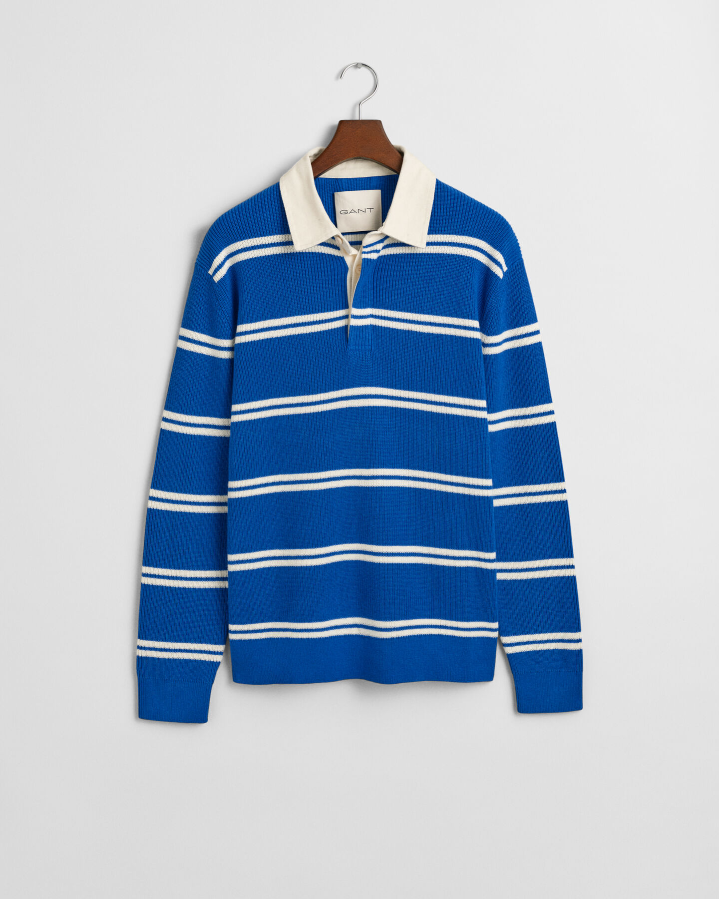 Gerippter Rugger aus Baumwolle