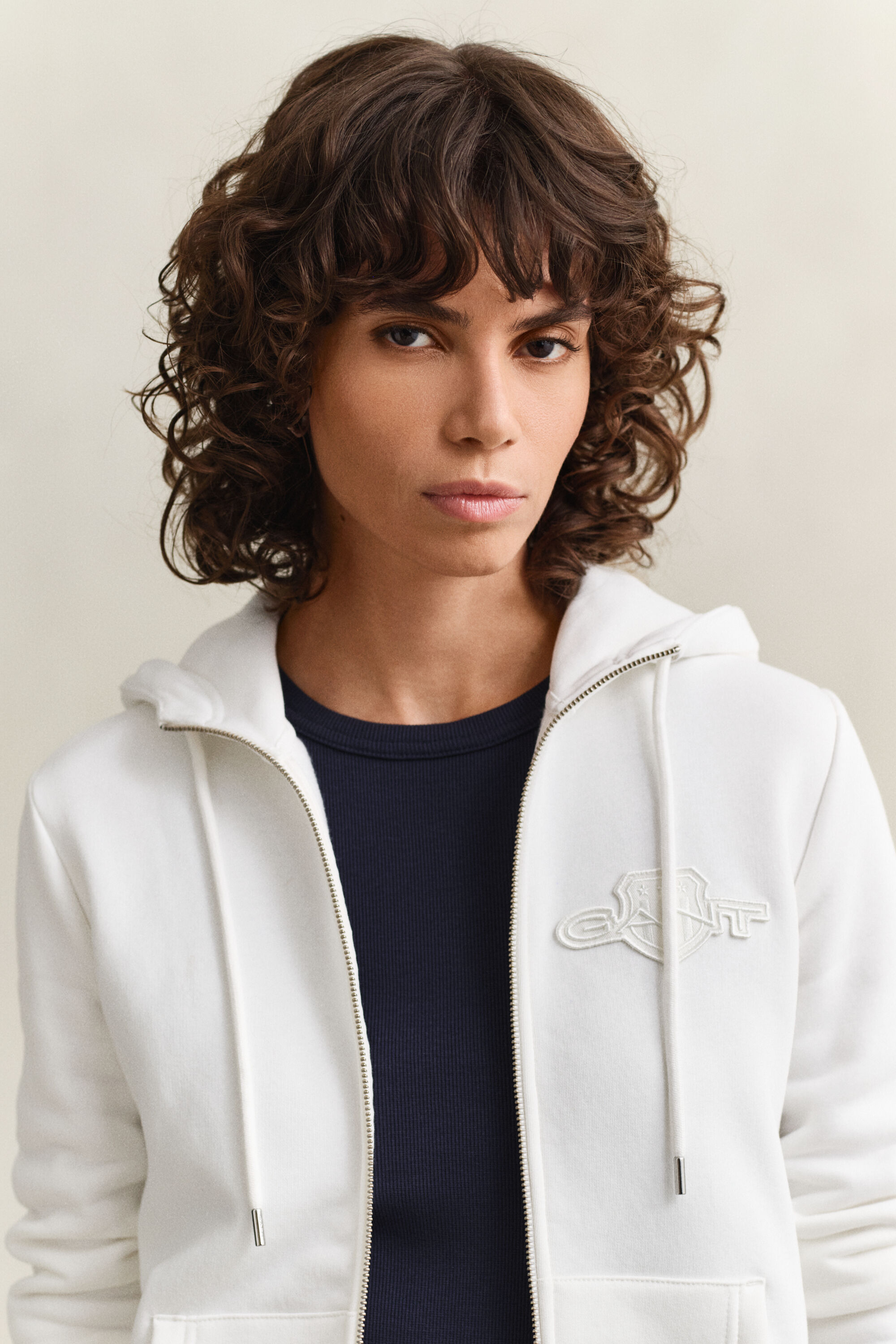 Tonal Shield Sweatjacke