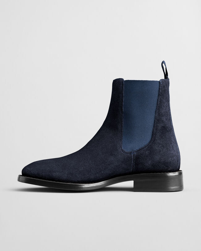 Fayy Chelsea Boot aus Veloursleder