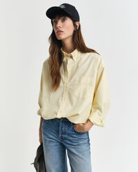 Oversized Fit Oxford-Bluse