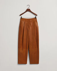 Lederhose mit Bundfalte