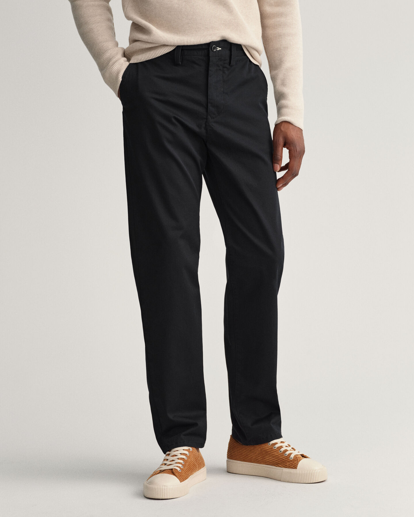 Allister Regular Fit Twill Chinohose