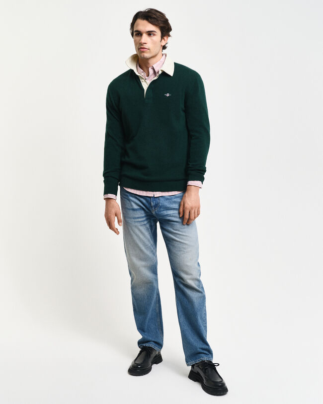 Rugger aus extrafeiner Lambswool