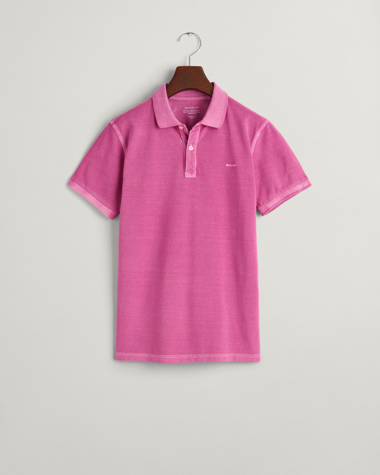 Teens Sunfaded Piqu&eacute; Poloshirt