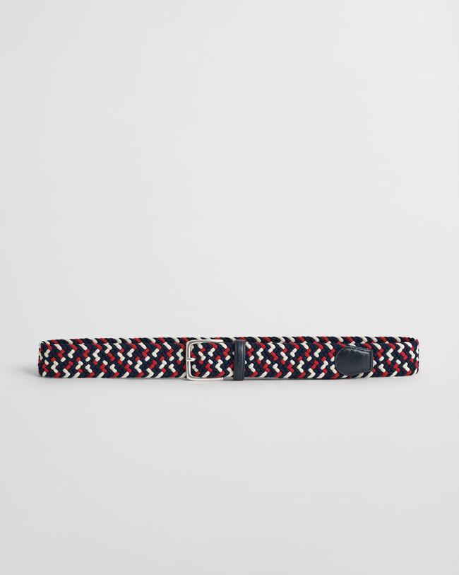 Mehrfarbiger geflochtener Stretchgürtel