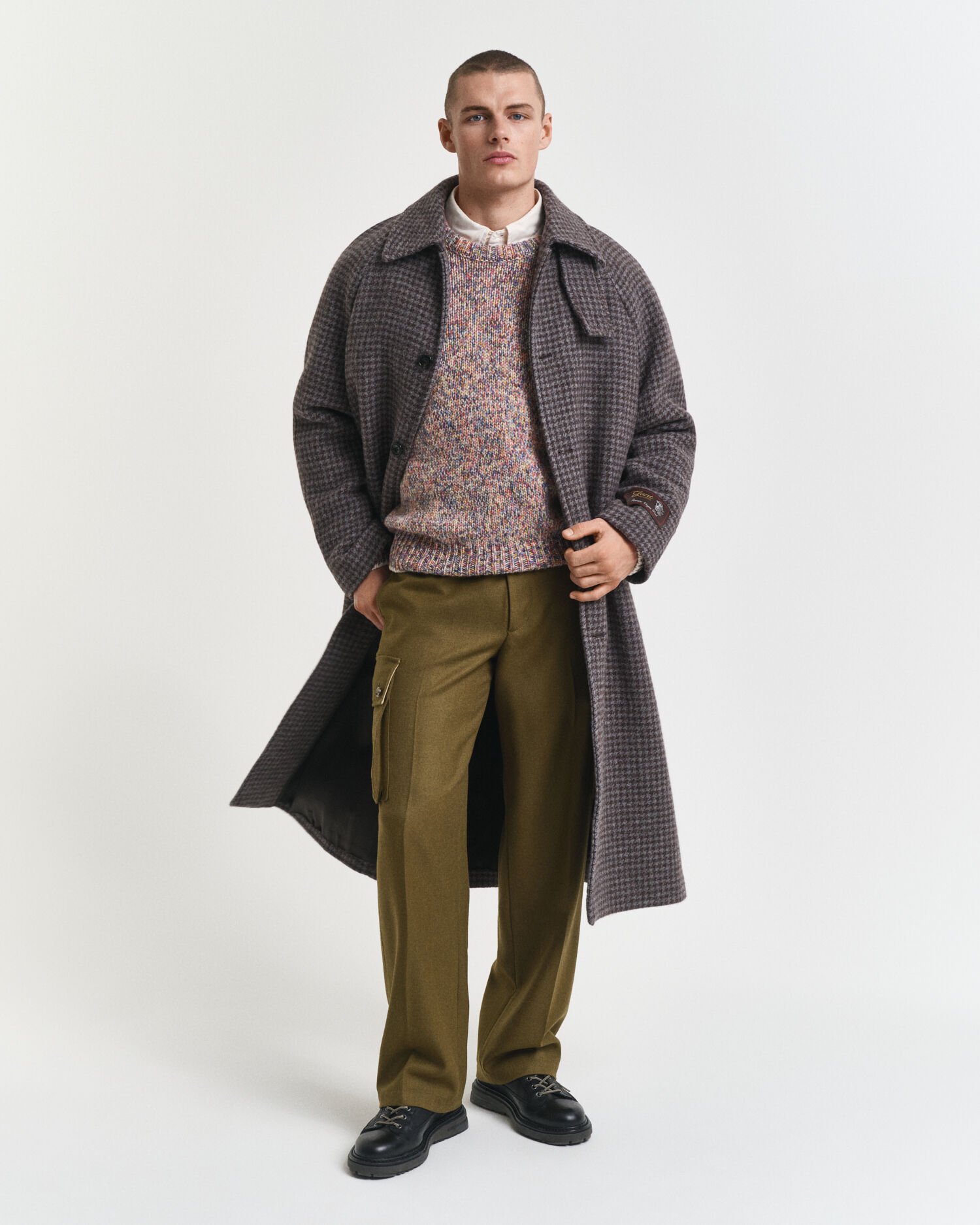 Maglia girocollo multicolor