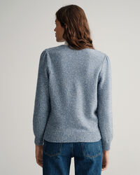 Sparkling Rundhalsstrickjacke