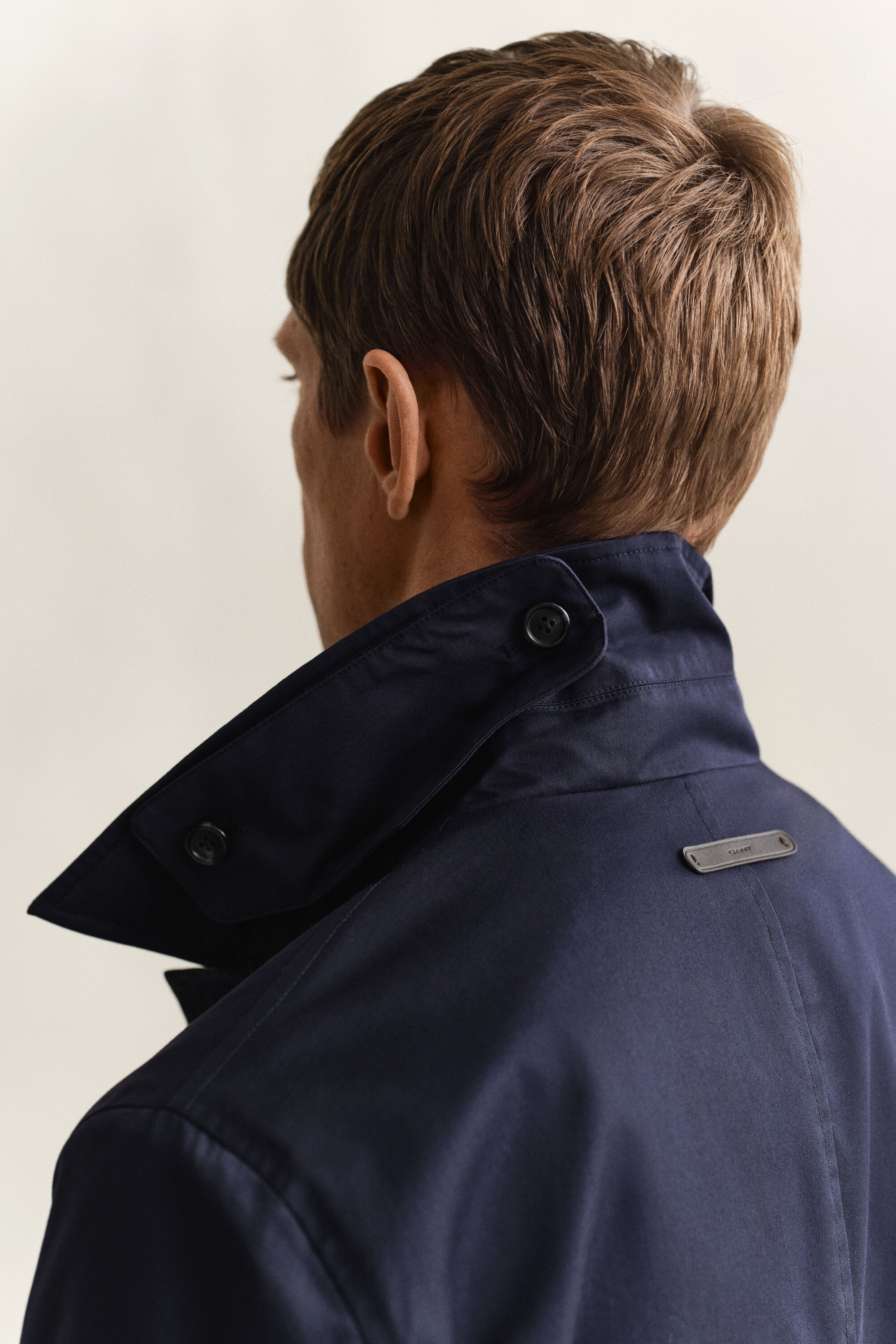 Cotton Blend Car Coat