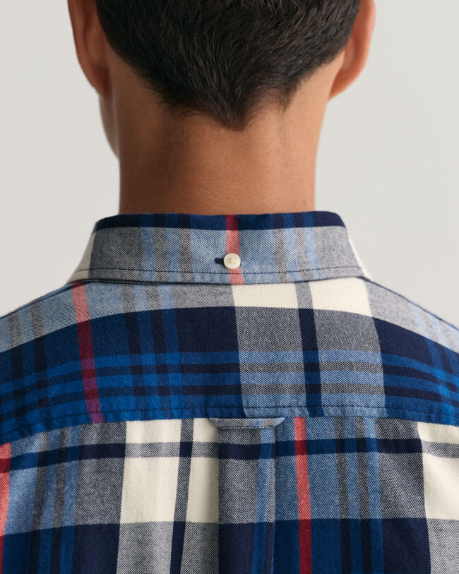 Teen Boys Tartan Flanellhemd