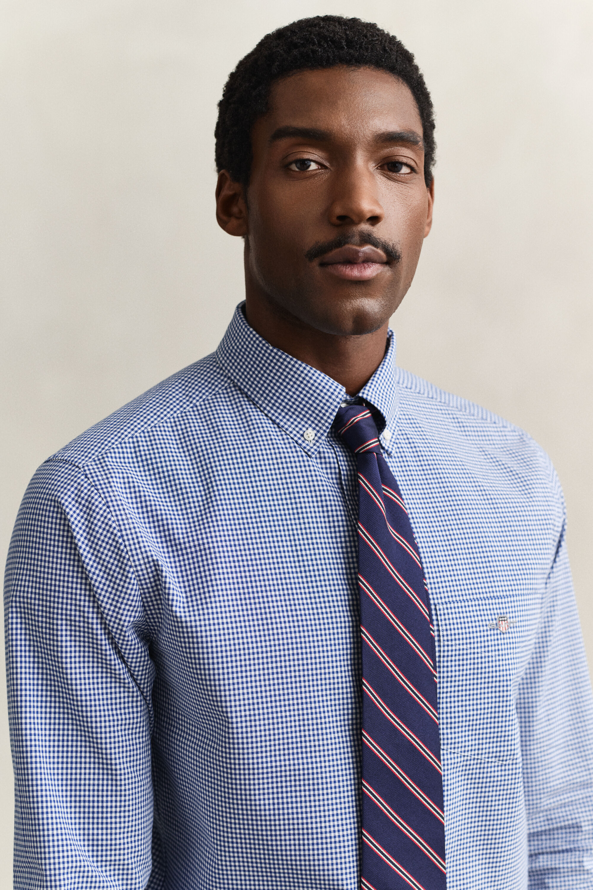 Chemise vichy en popeline classique