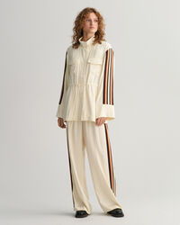 Relaxed Fit Jacke mit Streifen