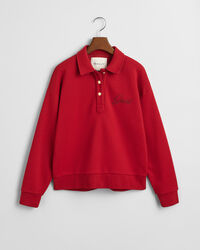 Script Graphic Rugger Sweatshirt