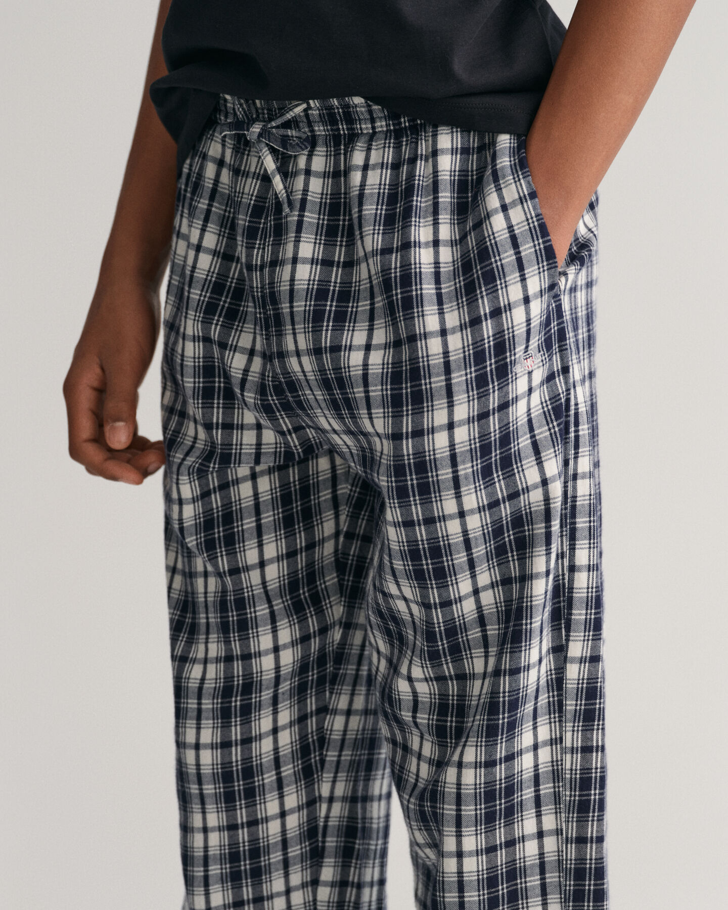 Teens Pyjamahose mit kleinem Karomuster
