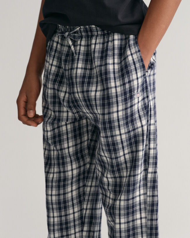 Teens Pyjamahose mit kleinem Karomuster