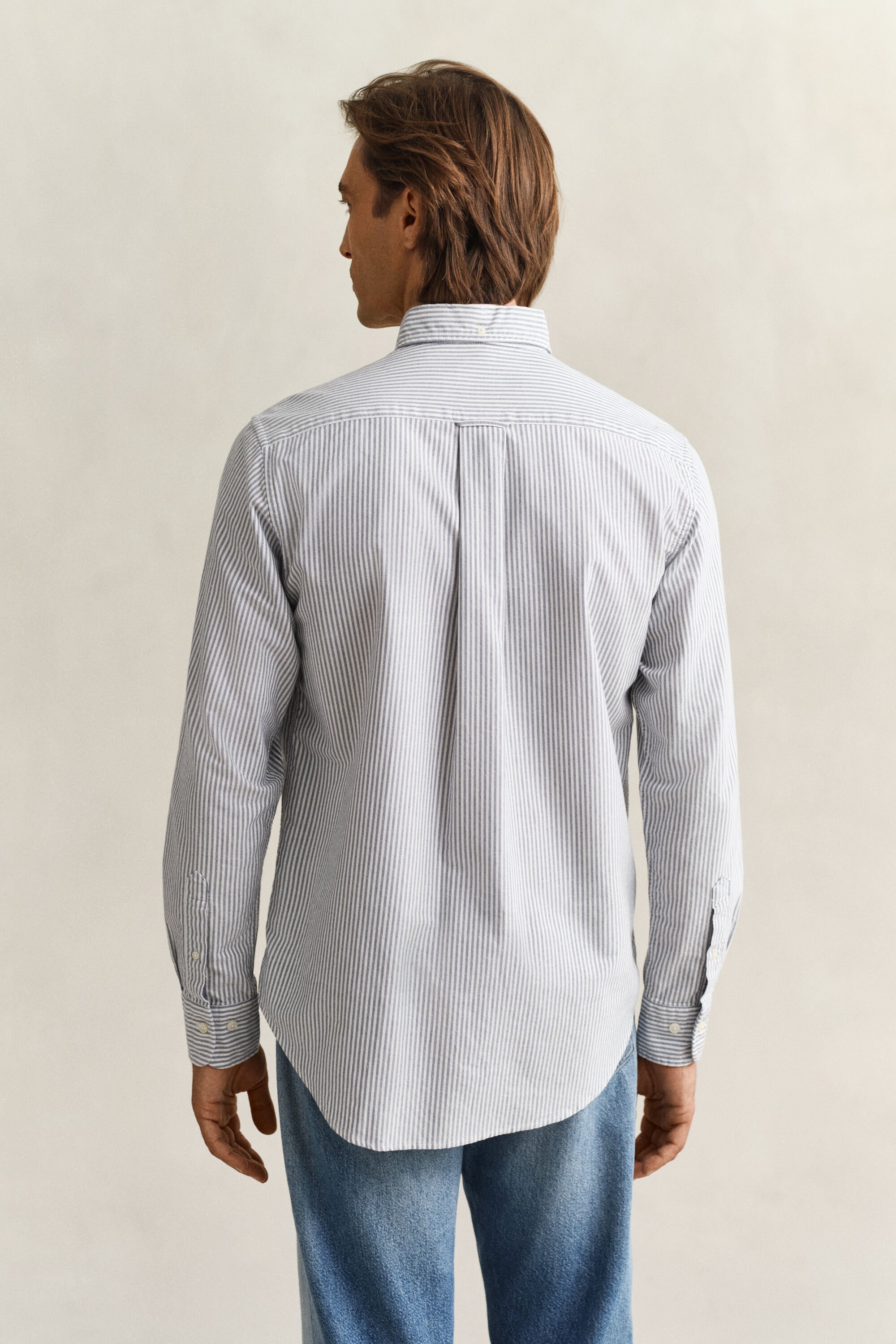 Banker Stripe Classic Oxford Shirt