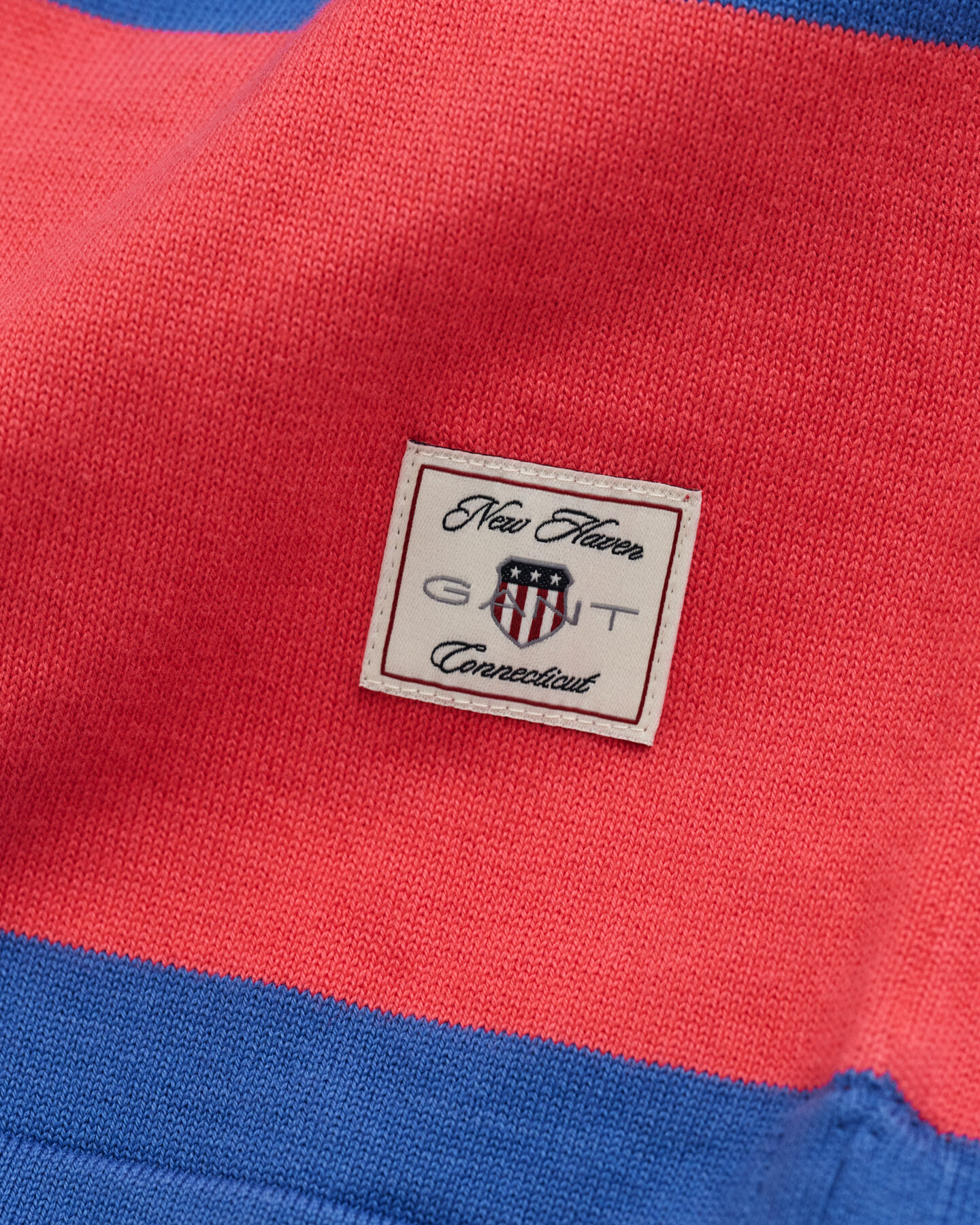 Poloshirt aus Baumwolle mit Streifen