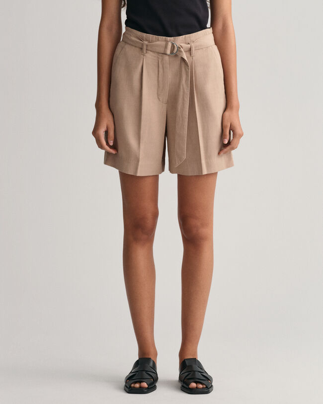 Relaxed Fit Shorts mit G&uuml;rtel