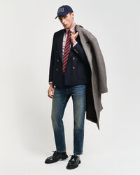 Regular Fit Classic Oxford-Hemd mit Streifen