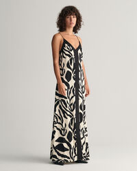 Palm Print Tr&auml;gerkleid