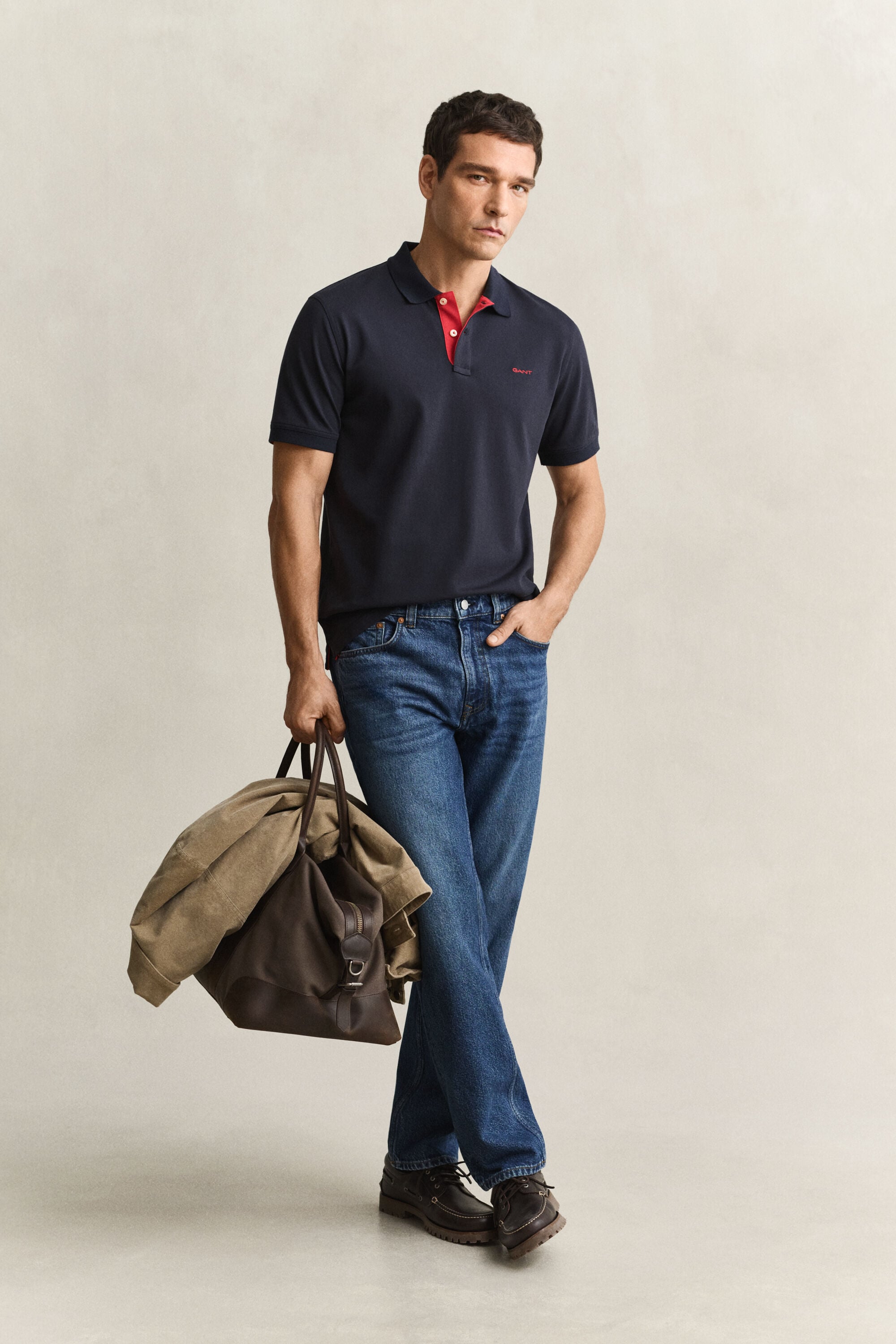 Kontrast Piqué Poloshirt